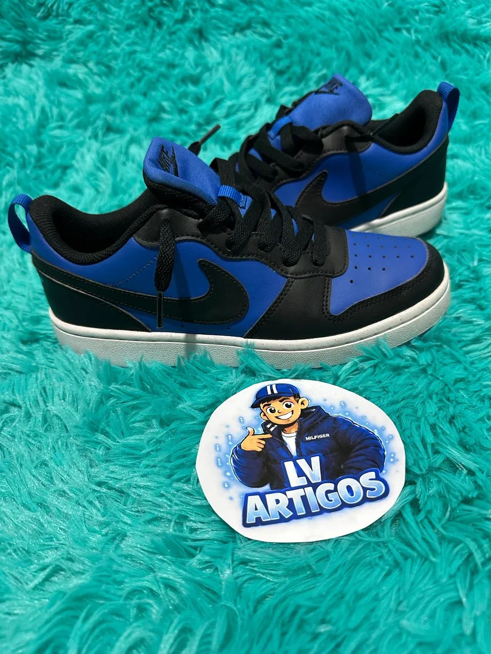 nike court borough low masculino