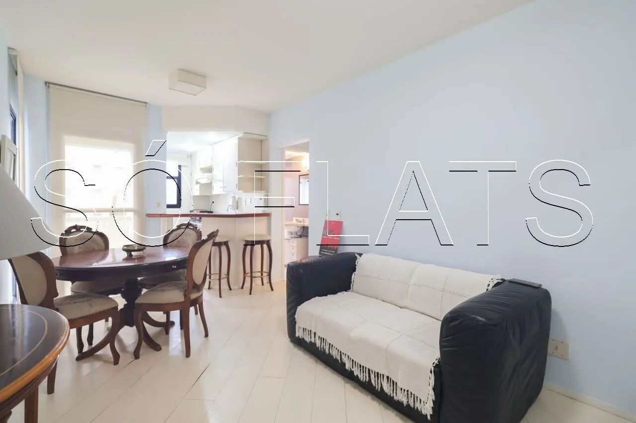 Flat na Vila Nova Conceição disponível para locação próximo ao Pq do Ibirapuera e Hospital