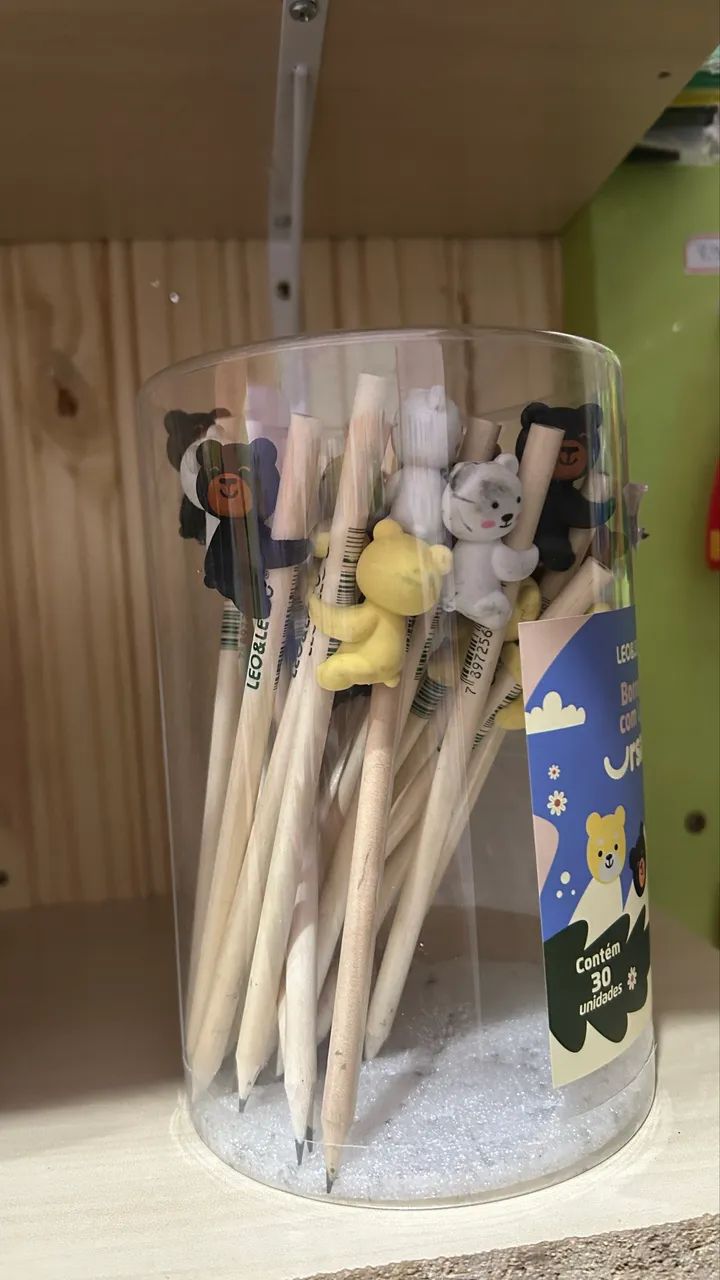 Itens de papelaria 