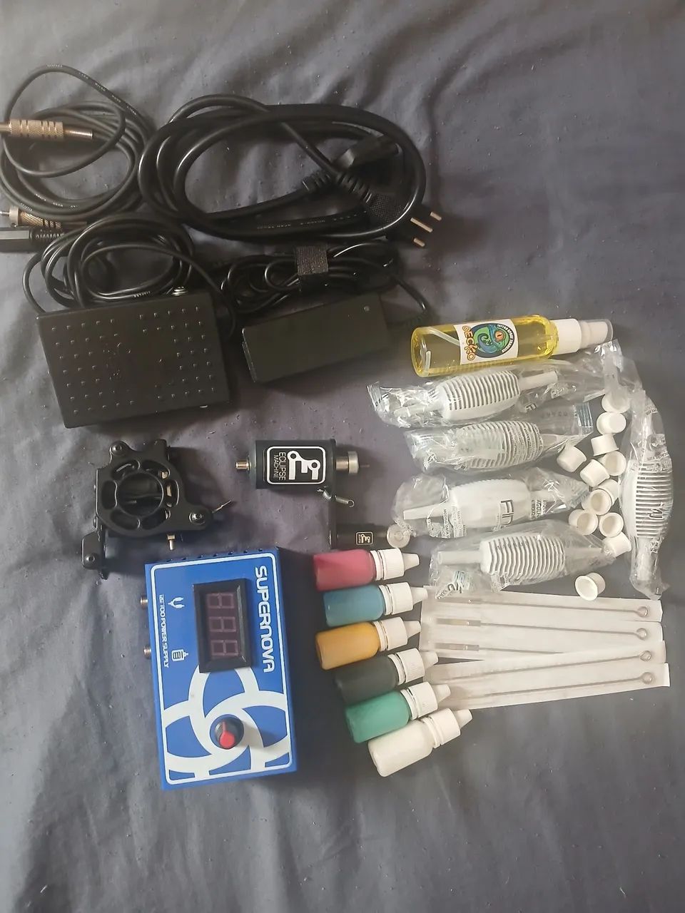 Kit máquina de tatuagem  - Foto 3