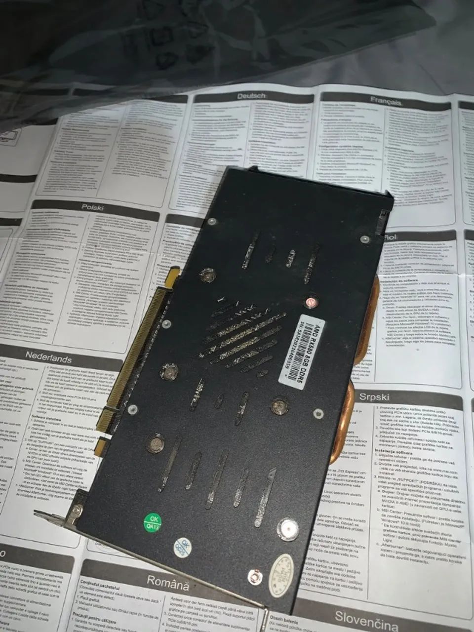 RX 580 Placa de vídeo 8GB SOYO - Foto 5