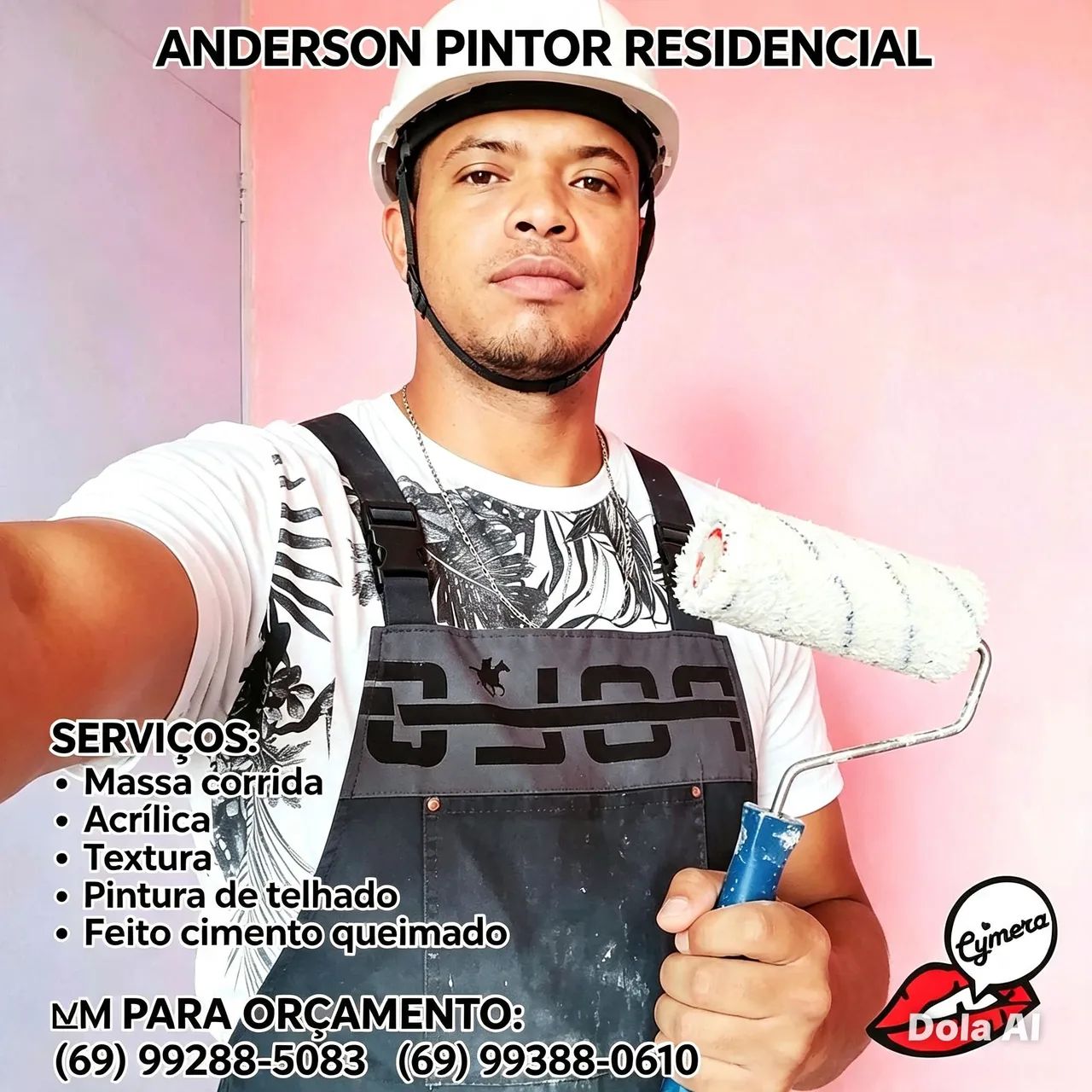 Pintor residencial profissional 