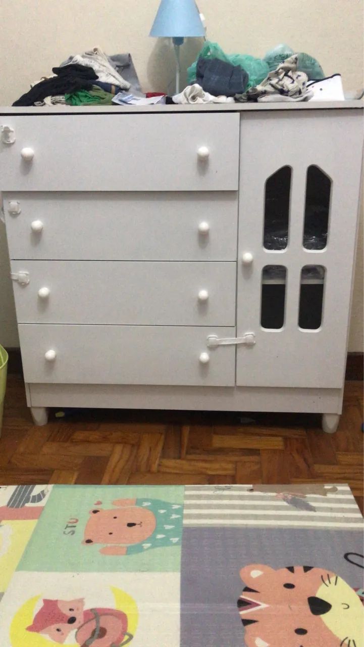 Guarda roupa e cômoda infantil - Foto 2