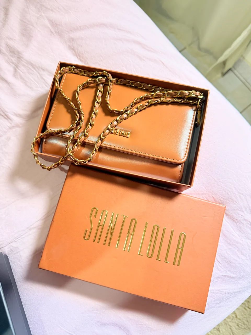 Bolsa Santa Lolla Caramelo