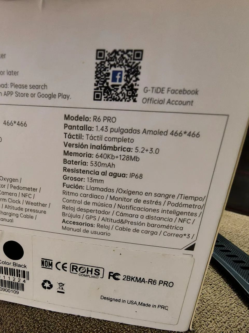 Smartwatch G-Tide R6 Pro - Foto 5