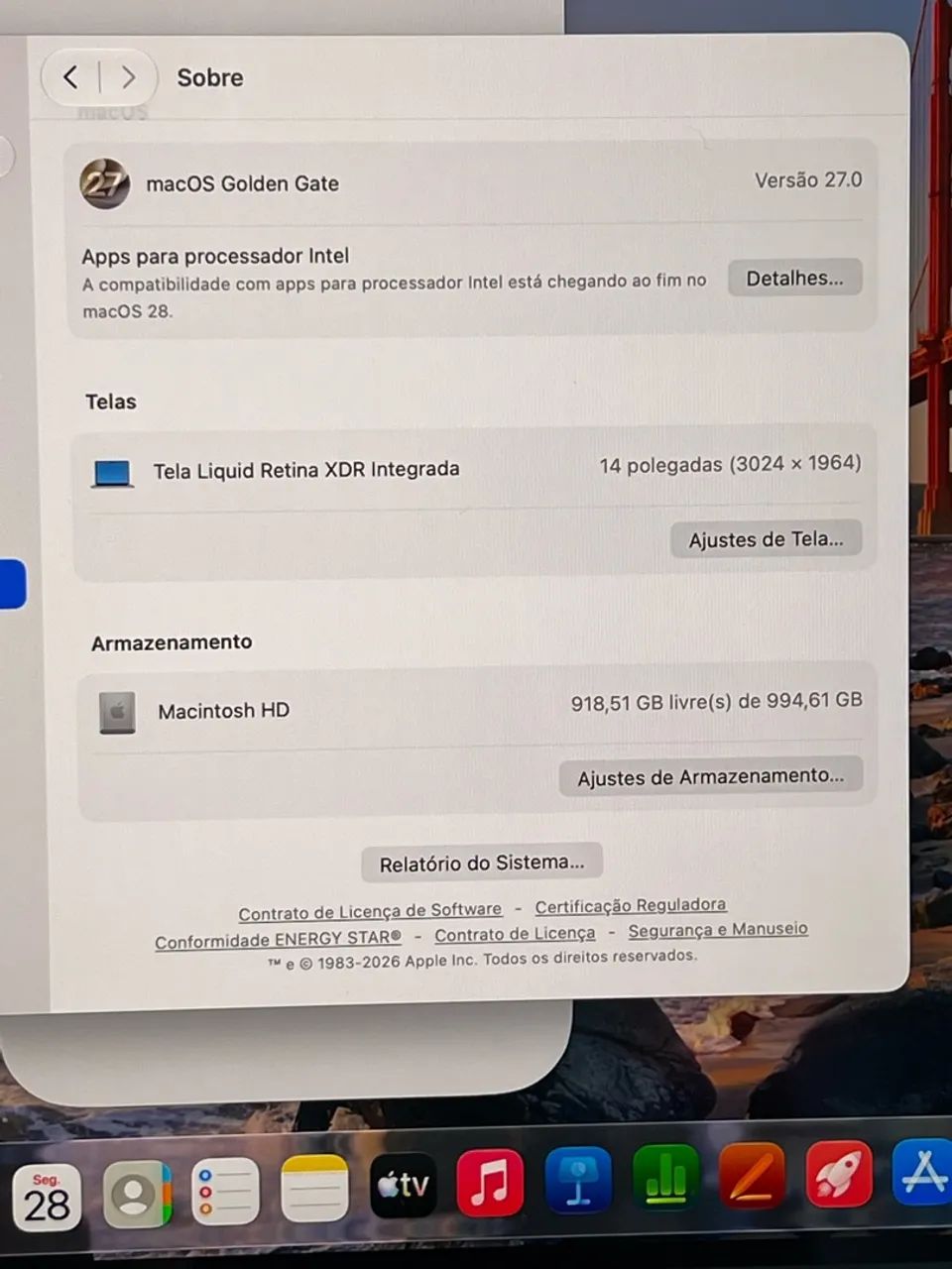 MacBook M5 Pro 48GB de RAM 1Tera - Leia.  - Foto 3