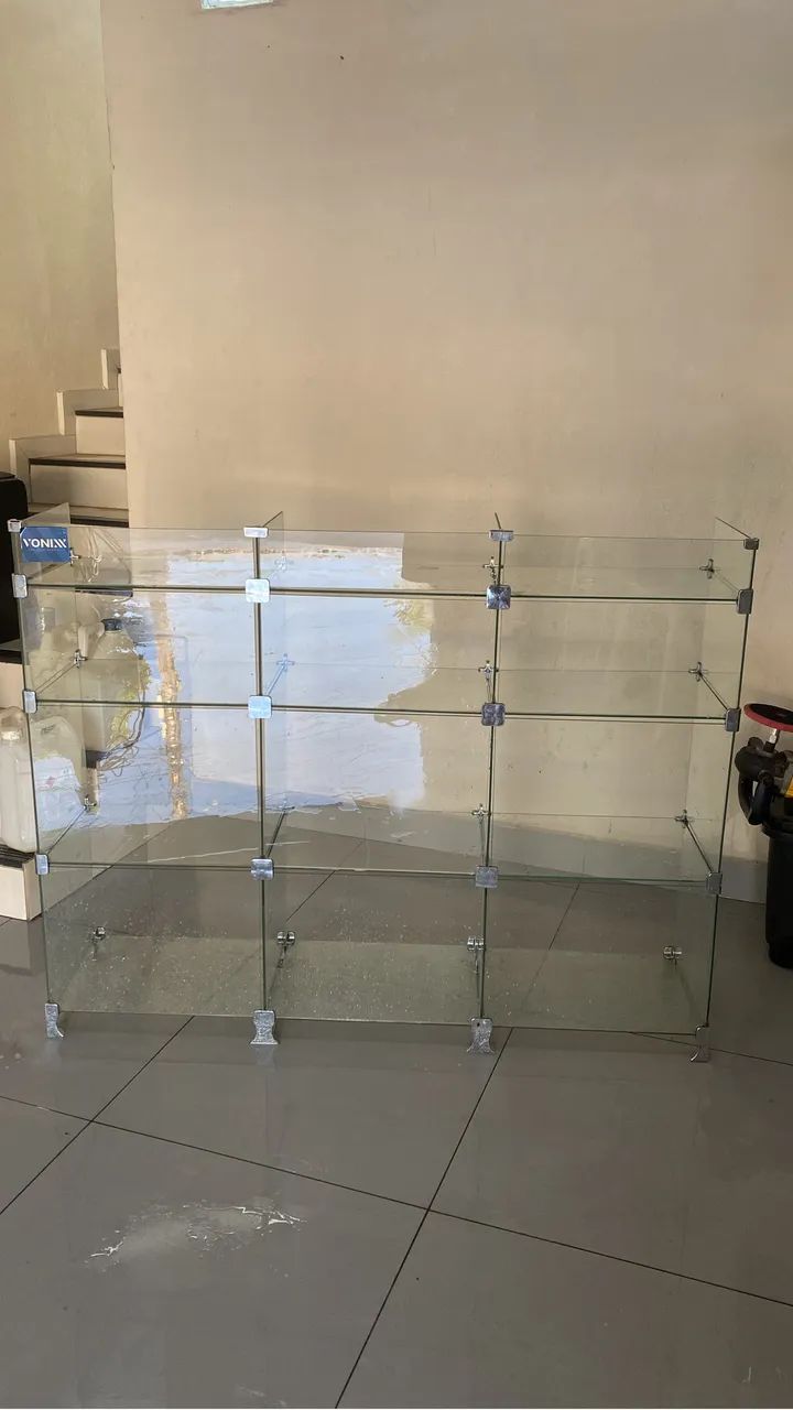 Balcão de vidro 