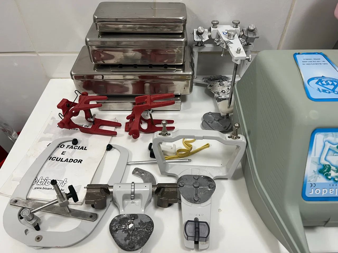 Articulador odontológico kit - Foto 3