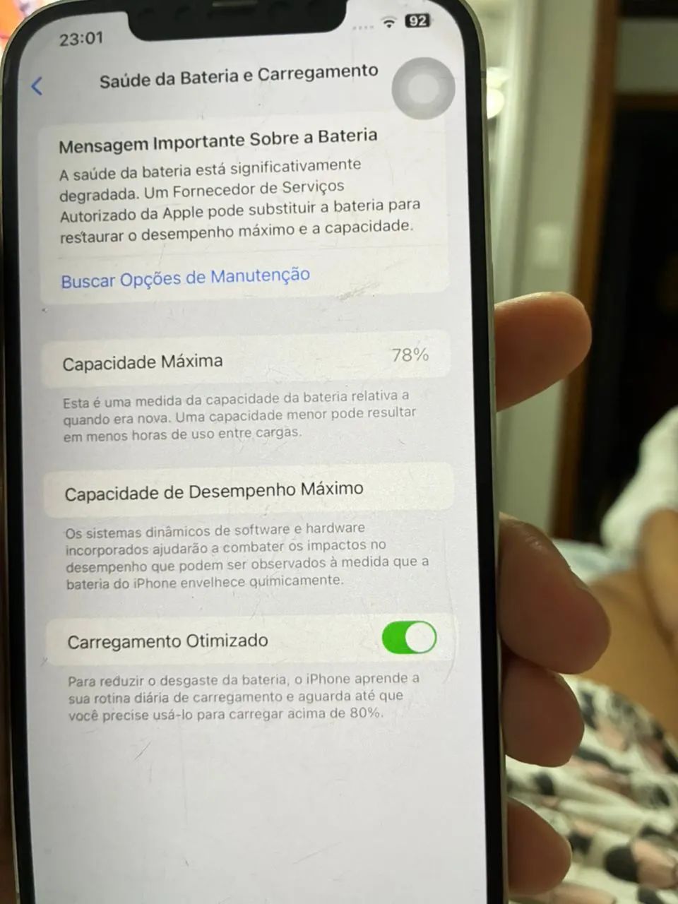 iPhone 12 ProMax 128gb - Tela Traseira quebrada - Foto 5