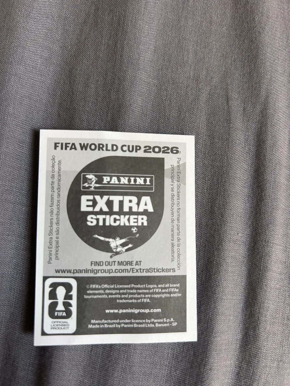 Extra Sticker do Cristiano Ronaldo prata - Foto 2