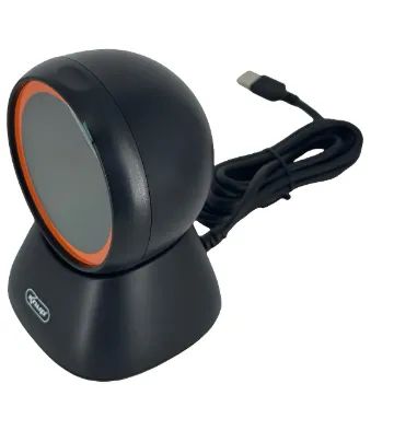Leitor Código De Barras 1d 2d Usb Knup Kp-le709 Cmos 127/220v Preto Usb - Foto 3