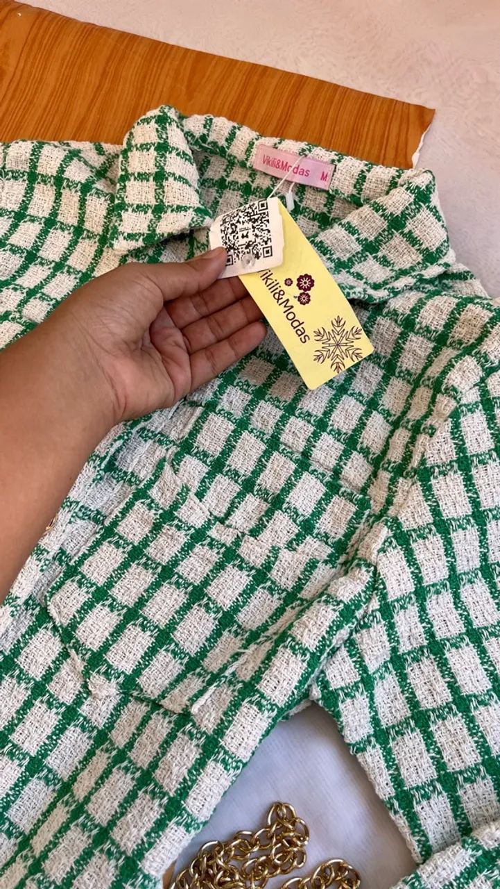 Conjunto tweed 2peçs  - Foto 4