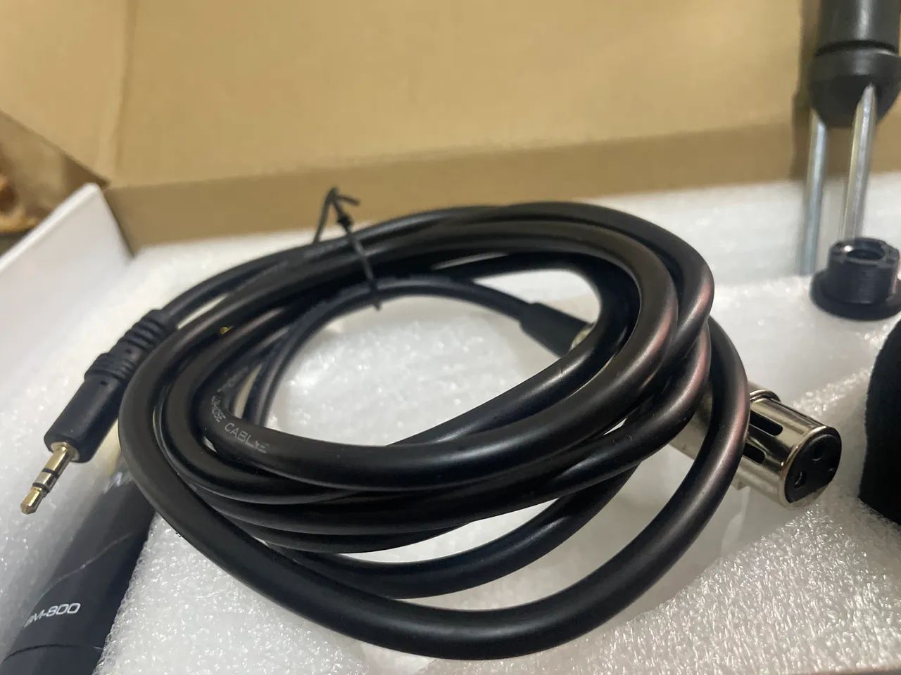 Microfone Condensador Waver BM-800 Plus Completo - Nunca Usado - Foto 3