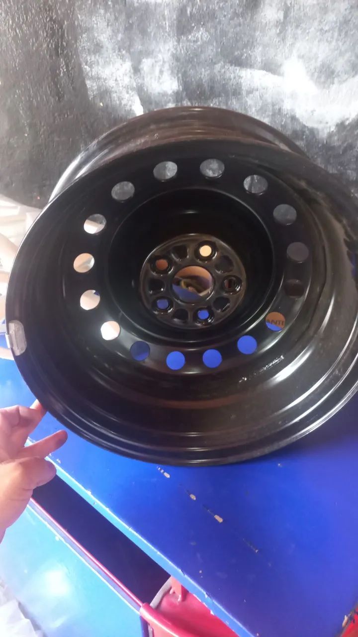 roda corolla etios toyota aro 15 5 furos nova - Foto 3