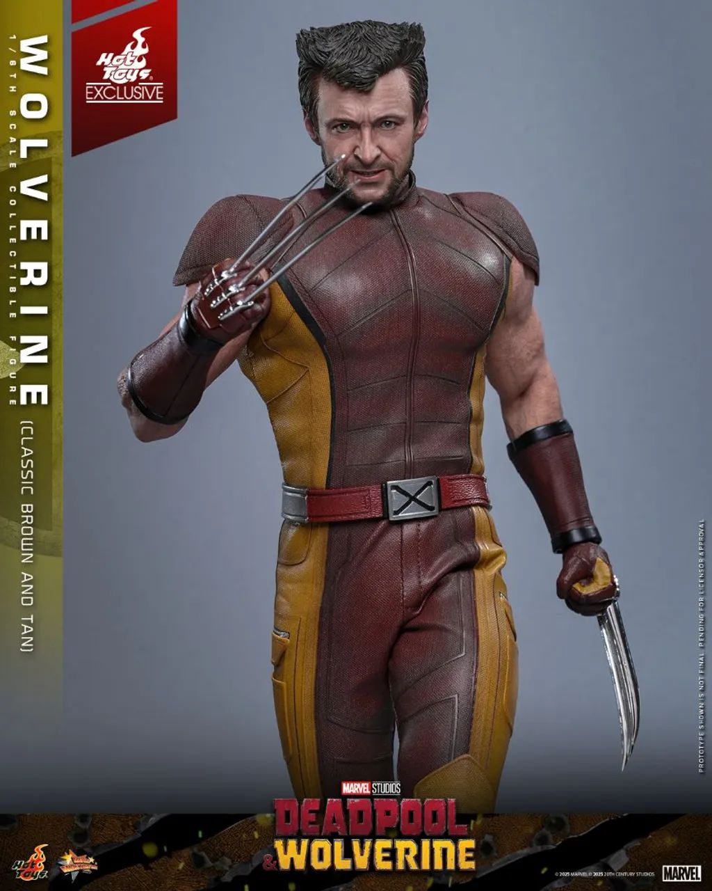 Hot toys Wolverine (classic Brown and tan)  - Foto 5