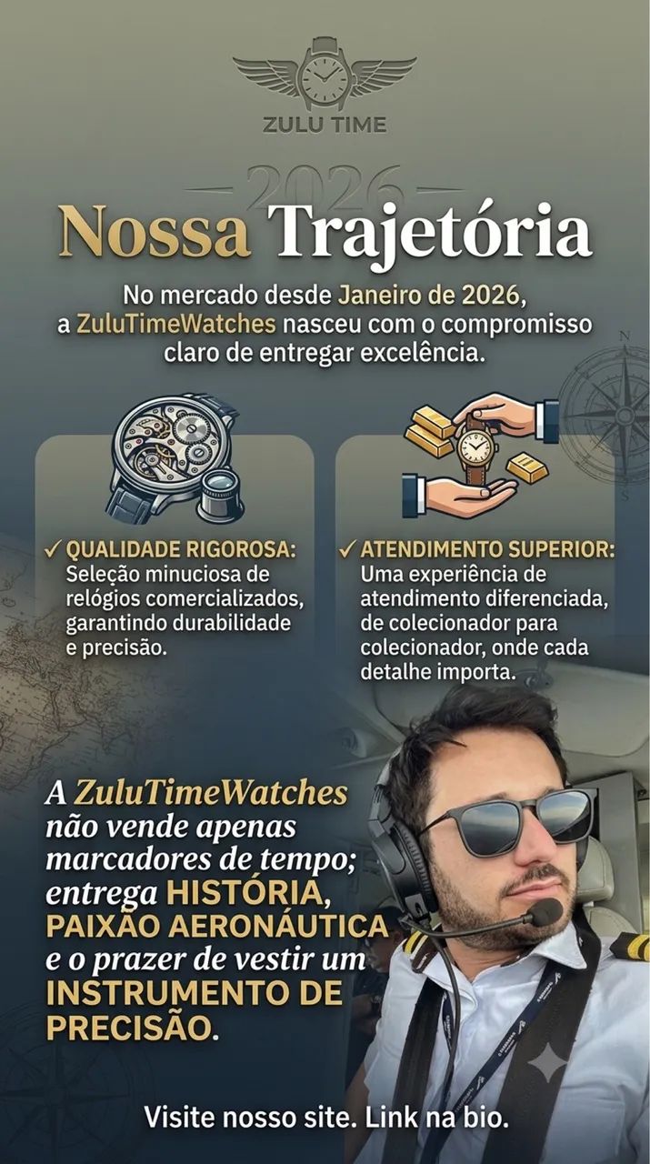 Relógio Poedagar Quartz (Novo) - Foto 5