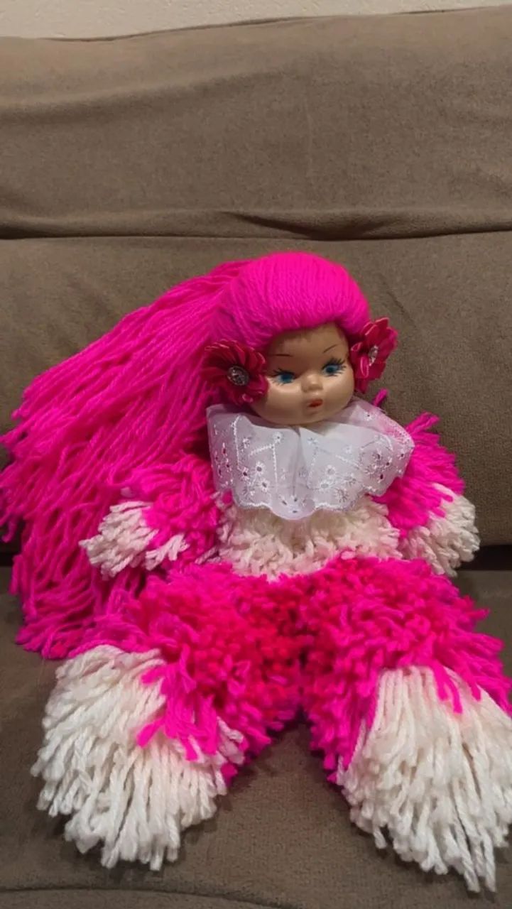 Boneca de lã 