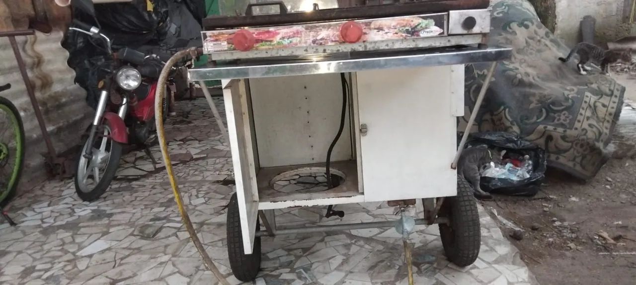 Vende-se carrinho de lanche 3 em um  - Foto 3