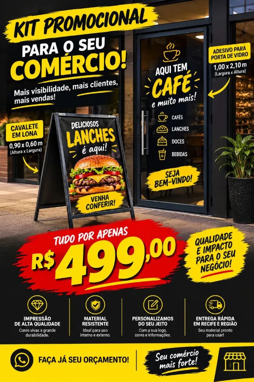 Kit promocional para seu comércio !! - Foto 2