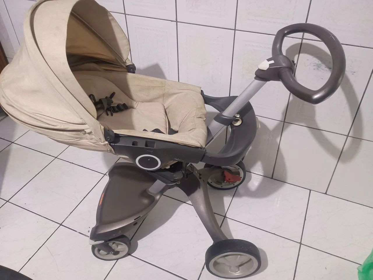 Carrinho de bebê e cadeira  - Foto 5