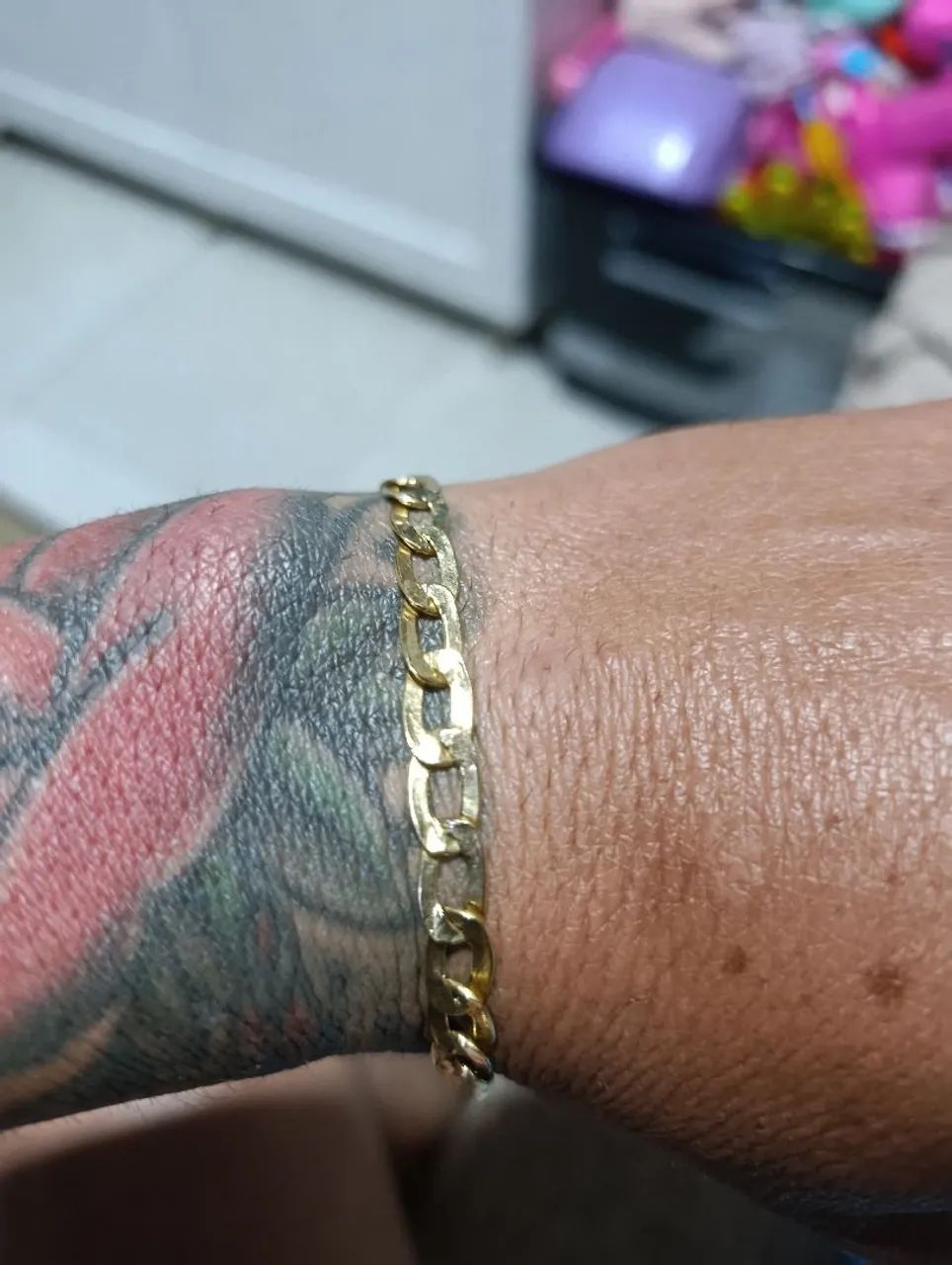 Pulseira de ouro 18K - Foto 2
