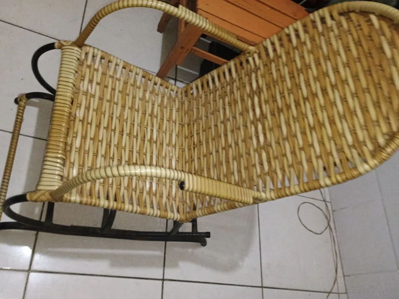 Cadeira de balanço pequena  - Foto 3