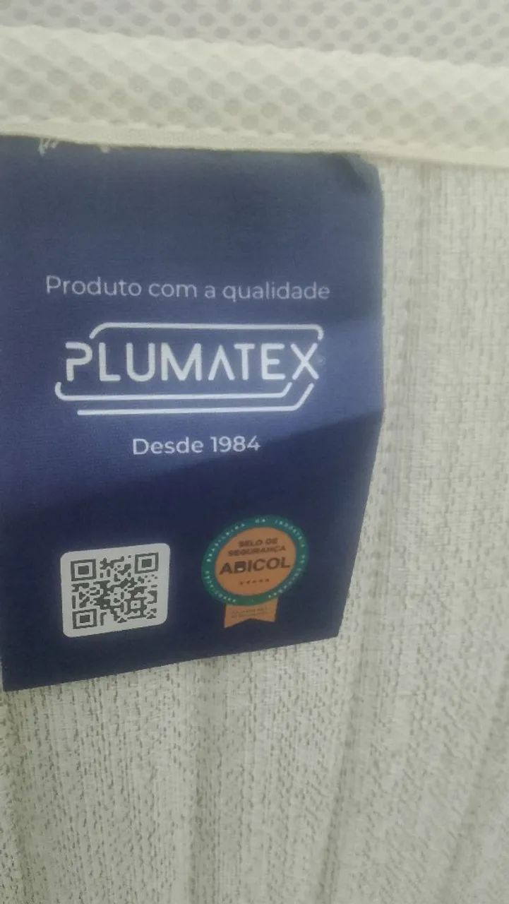 Vendo cama box casal normal com cabeceira colchão e base. - Foto 4