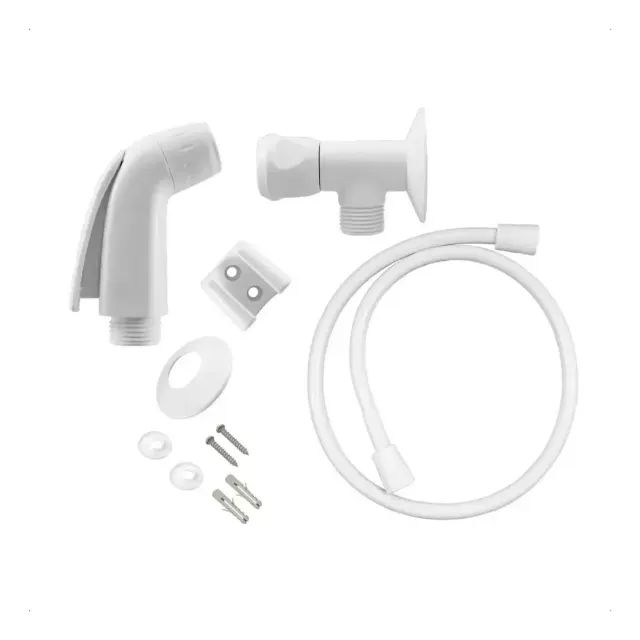 Ducha Higiênica Completa Banheiro Abs Branca