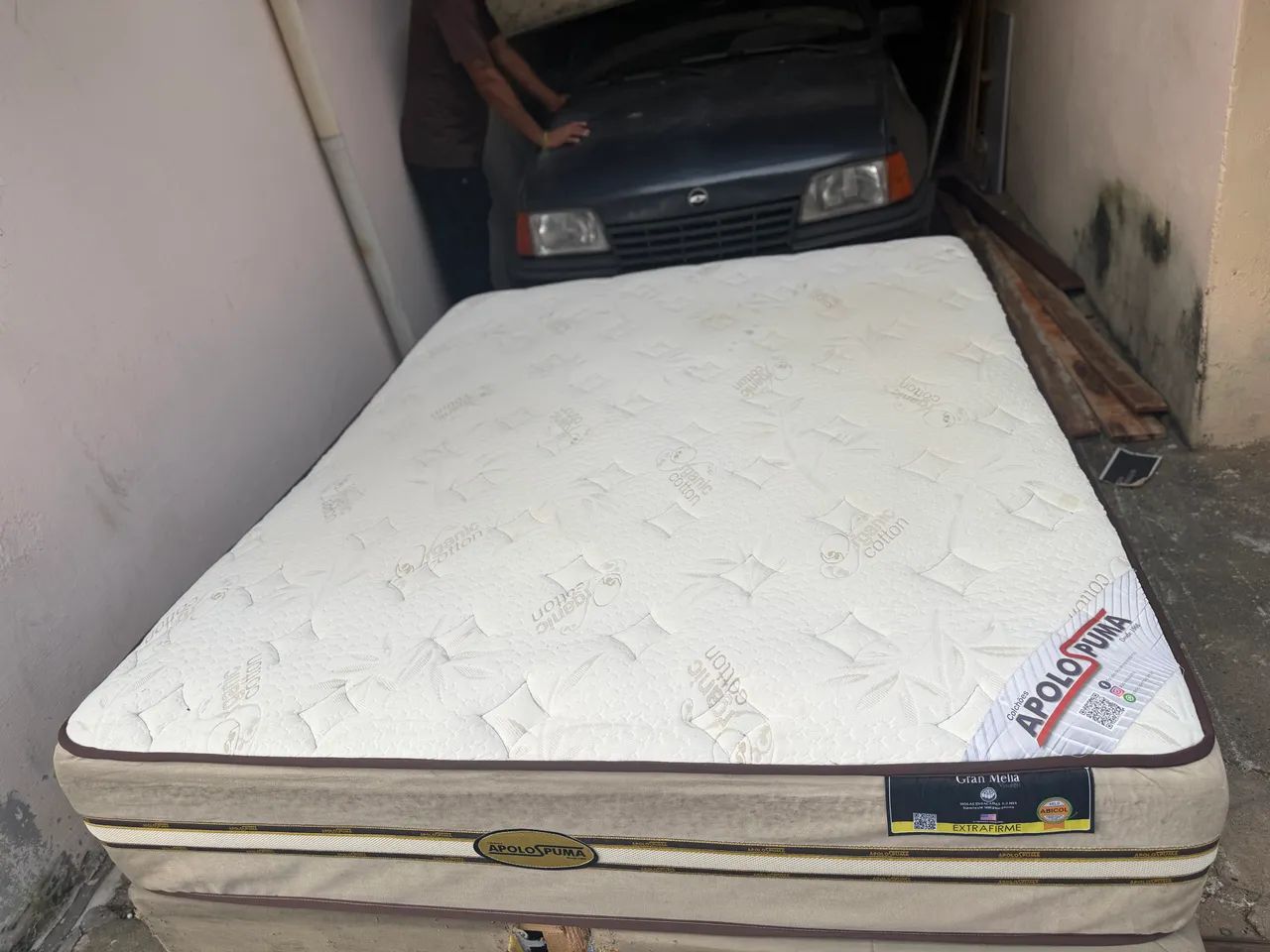 Cama box mas colchão Queen  - Foto 3