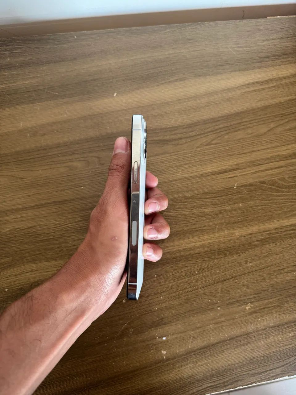 iPhone 13 Pro Max 128gb branco funcionando tudo!  - Foto 5