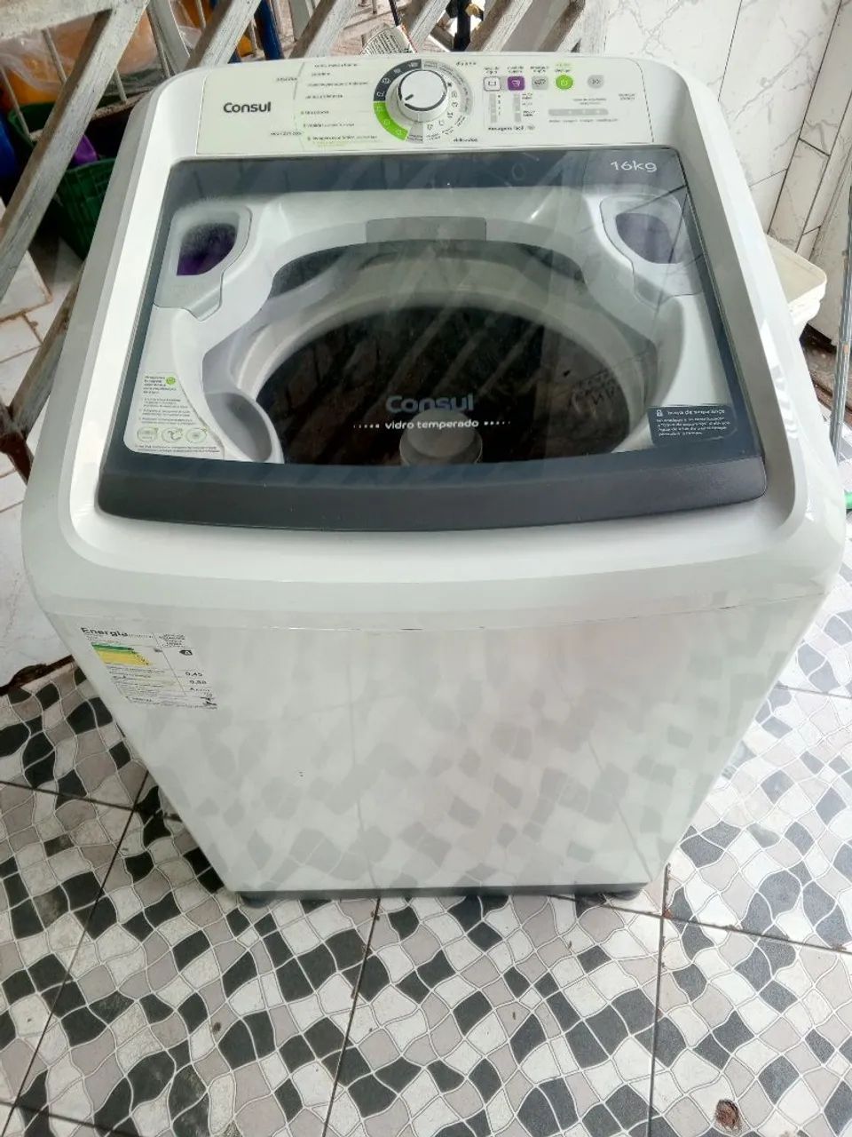 MÁQUINA DE LAVAR ROUPAS CÔNSUL 16KG 110V ENTREGO  - Foto 5