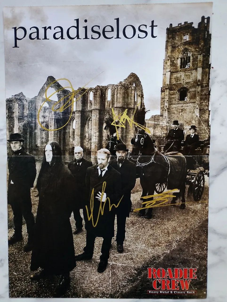 Paradise Lost Poster Autografado - Livros e revistas - Jardim das