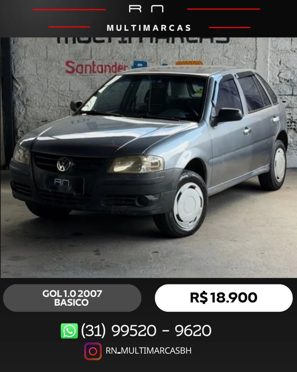 Volkswagen Gol GOL CITY (TREND)/TITAN 1.0 T. FLEX 8V 4P 2007