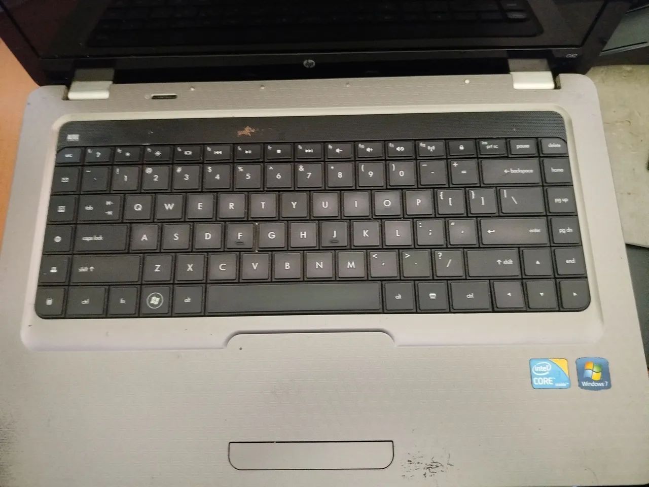 Carcaça Completa Com Tela + Touchpad Notebook + teclado - Hp G62 - Foto 2
