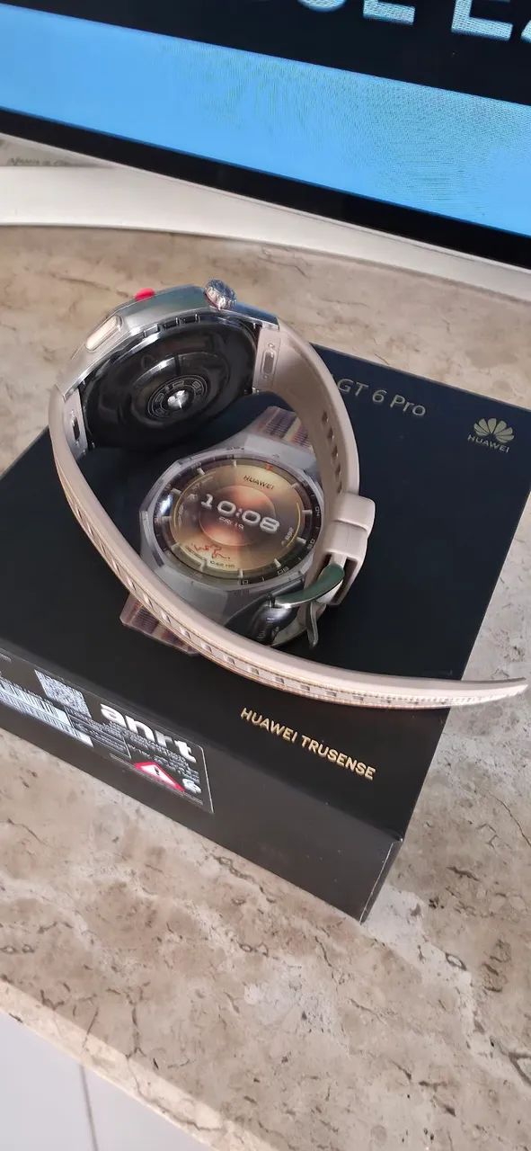 Vendo Huawei Watch GT6 Pro Marrom - Foto 4