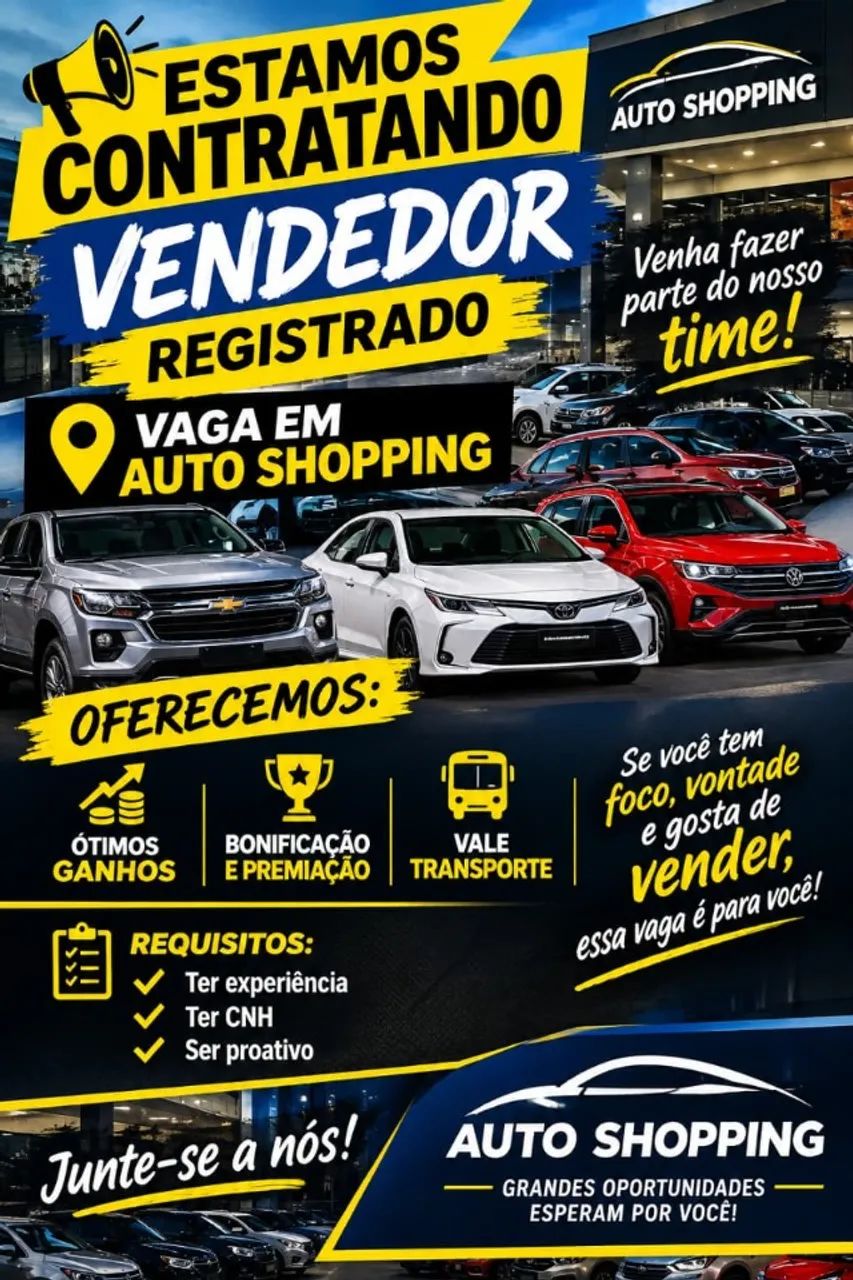 VAGA PARA CONSULTOR DE VENDAS