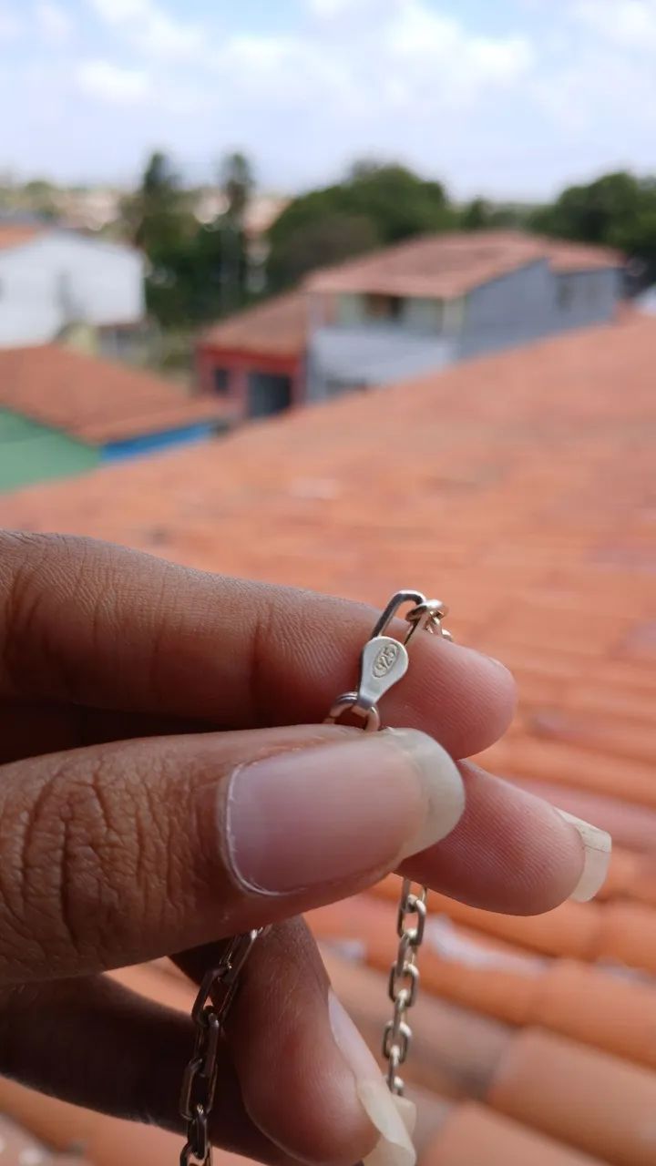 Cordão de prata  - Foto 3