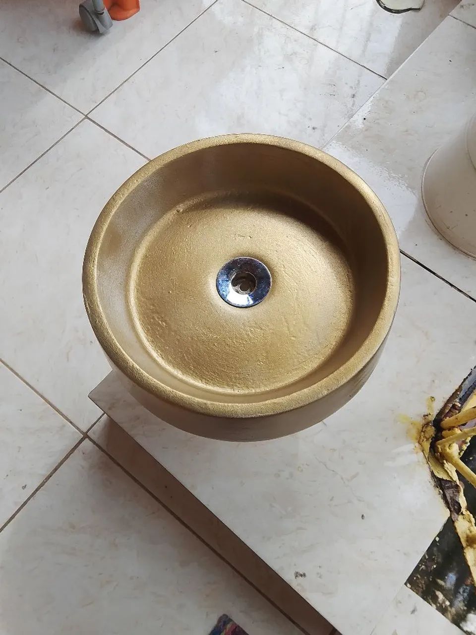 Cuba de cimento pra banheiro 