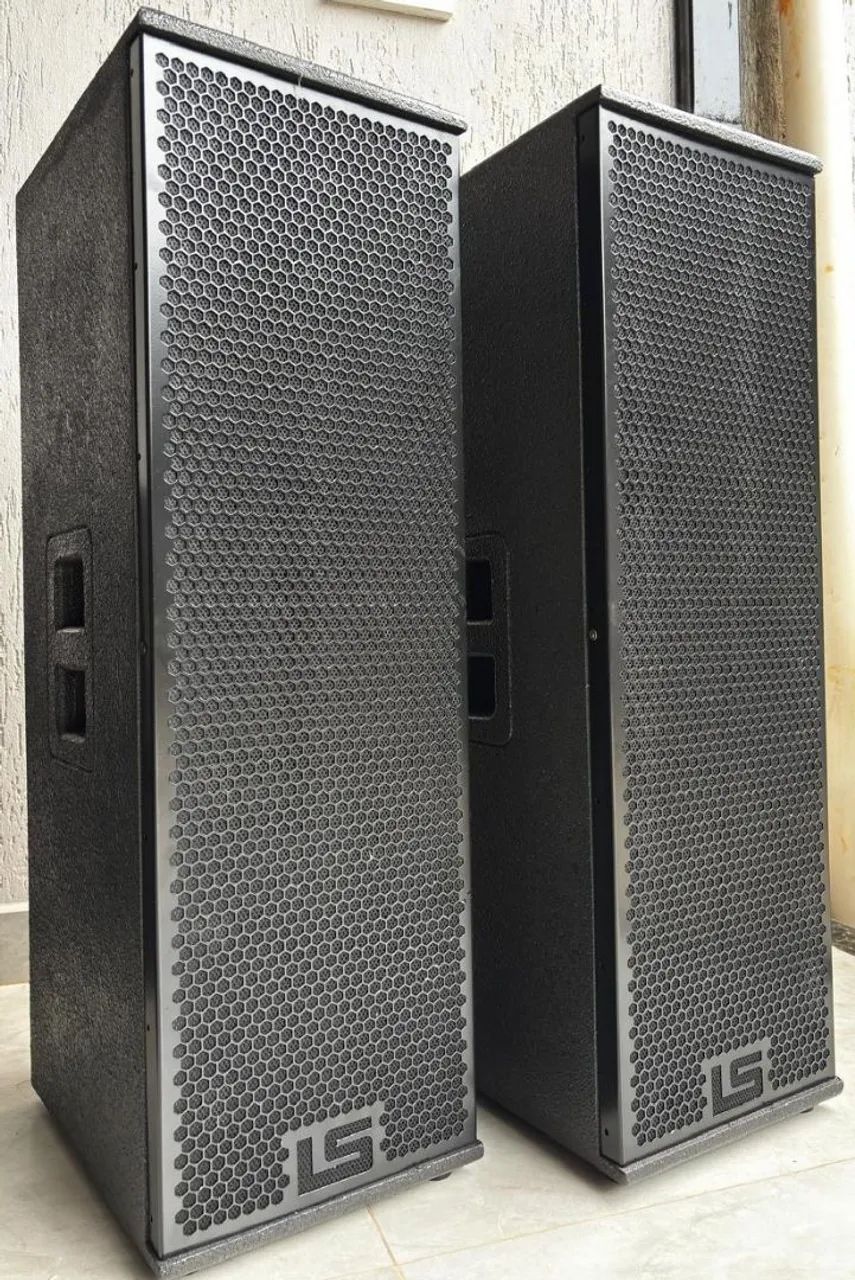 PAR DE  GABINETE LINE VERTICAL LSA- 210+2 T.I