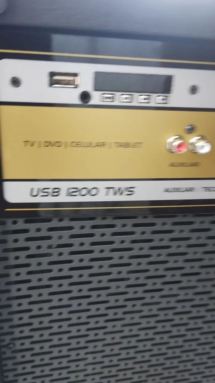 Caixa de som frahmili USB 1200 tws