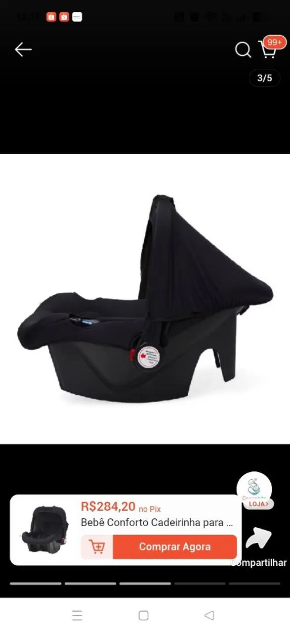 Vendo carrinho de bebê e bebe conforto  - Foto 3