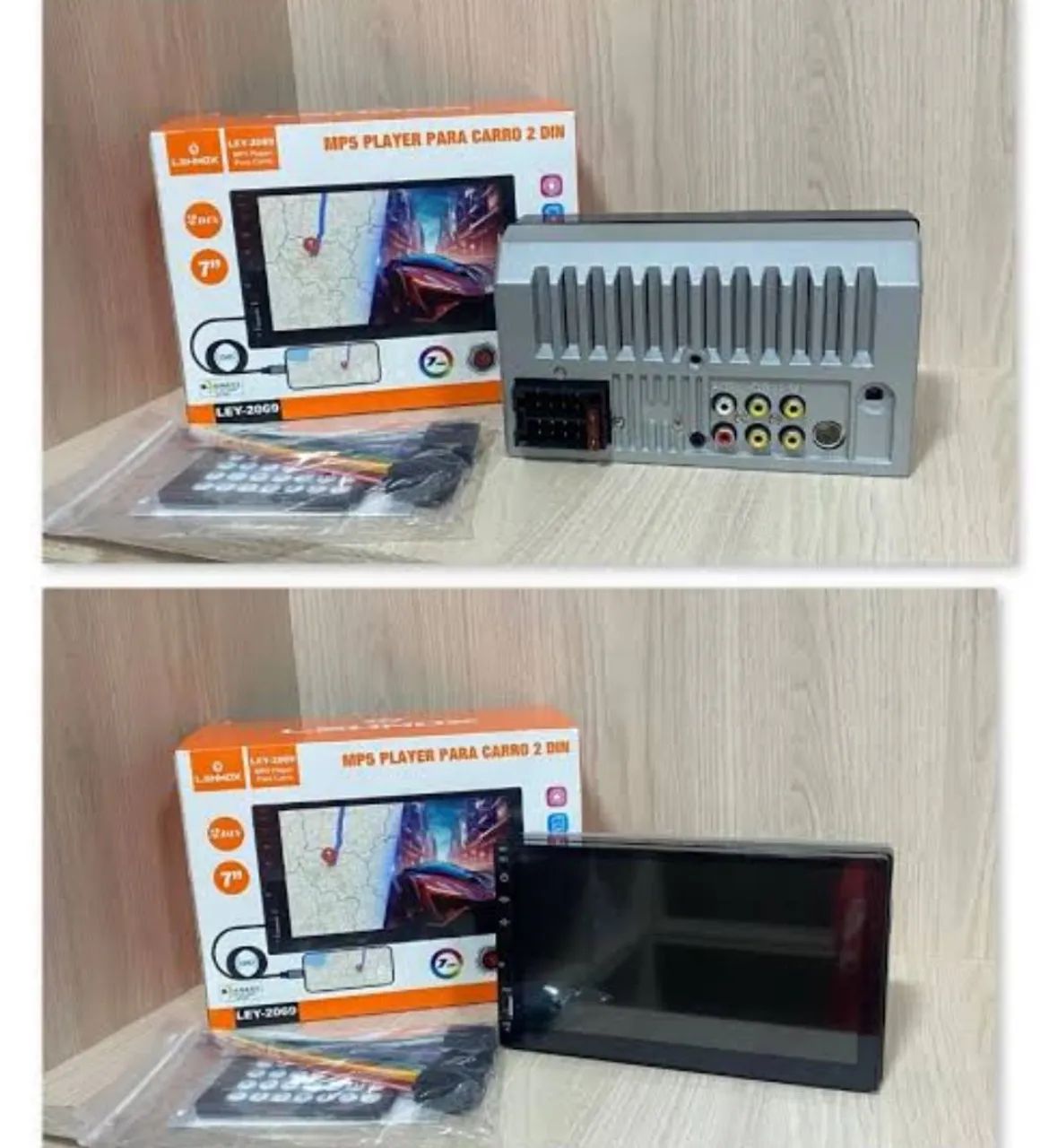 Central multimídia MP5 7 polegadas 2 Din para Carro 