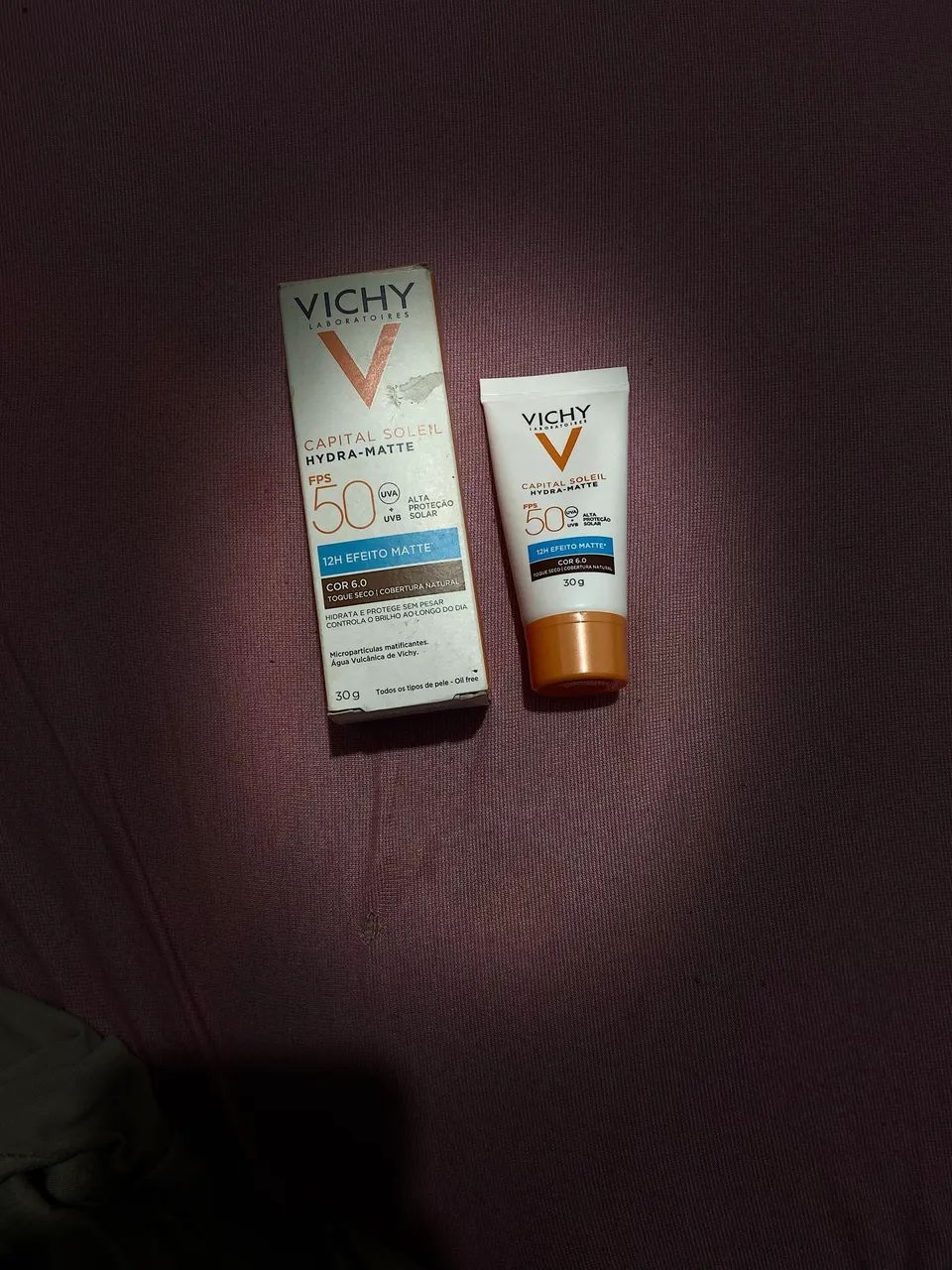 Protetor solar vichy Capital Soleil Hydra-Matte