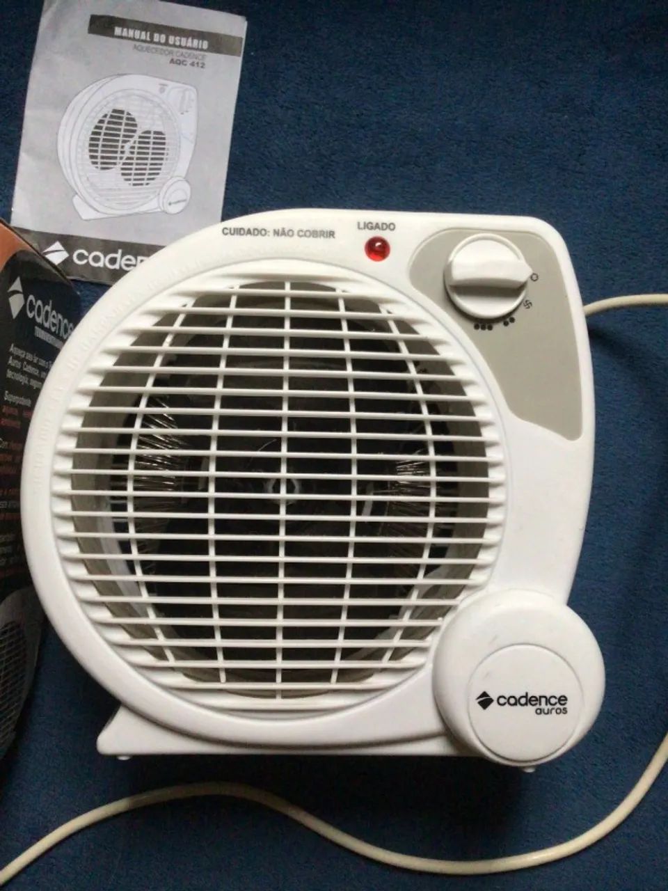 TERMOVENTILADOR AUROS CADENCE 3 EM 1 AQUECE DESUMIDIFICA E CIRCULA O AR - Foto 6