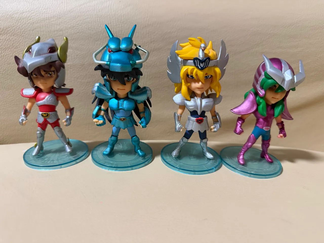 Miniaturas Cavaleiros do Zodíaco 