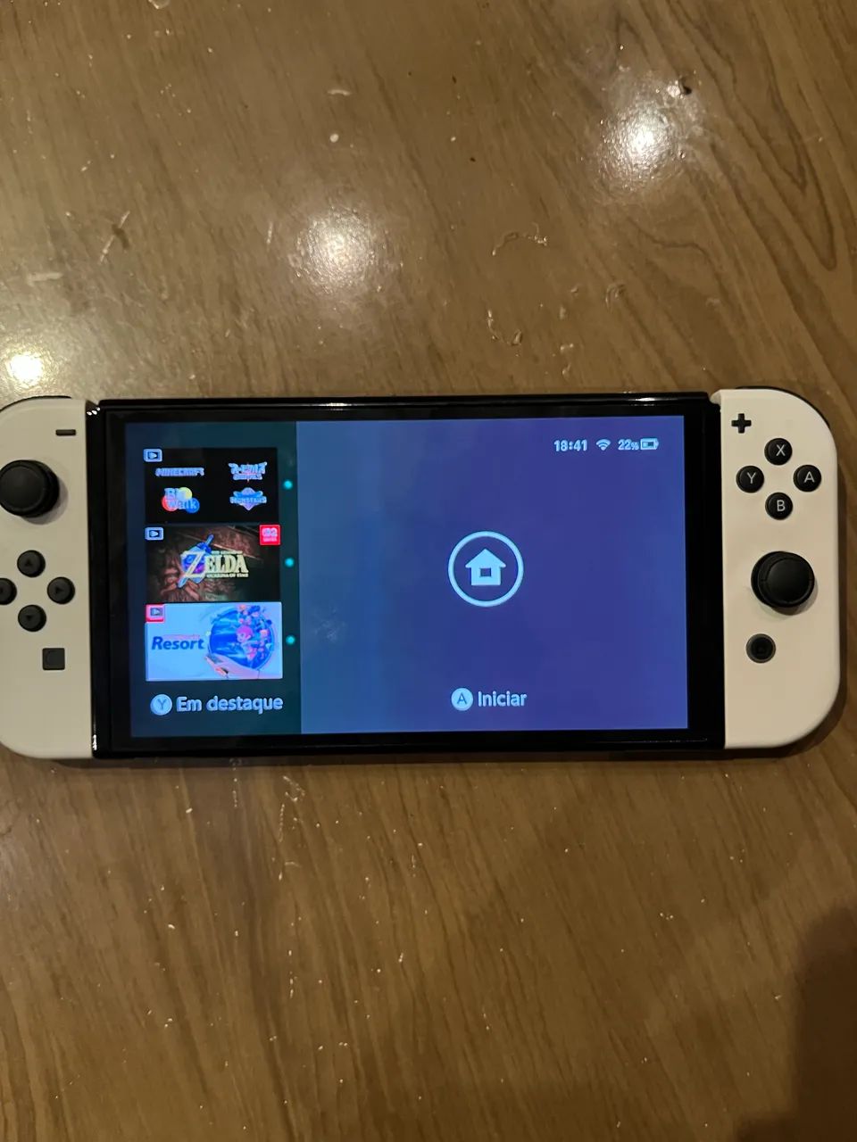 Nintendo Switch Oled Branco - Foto 3