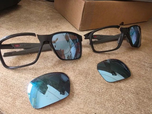 02 Oculos Oakley Portal X danificado  - Foto 4