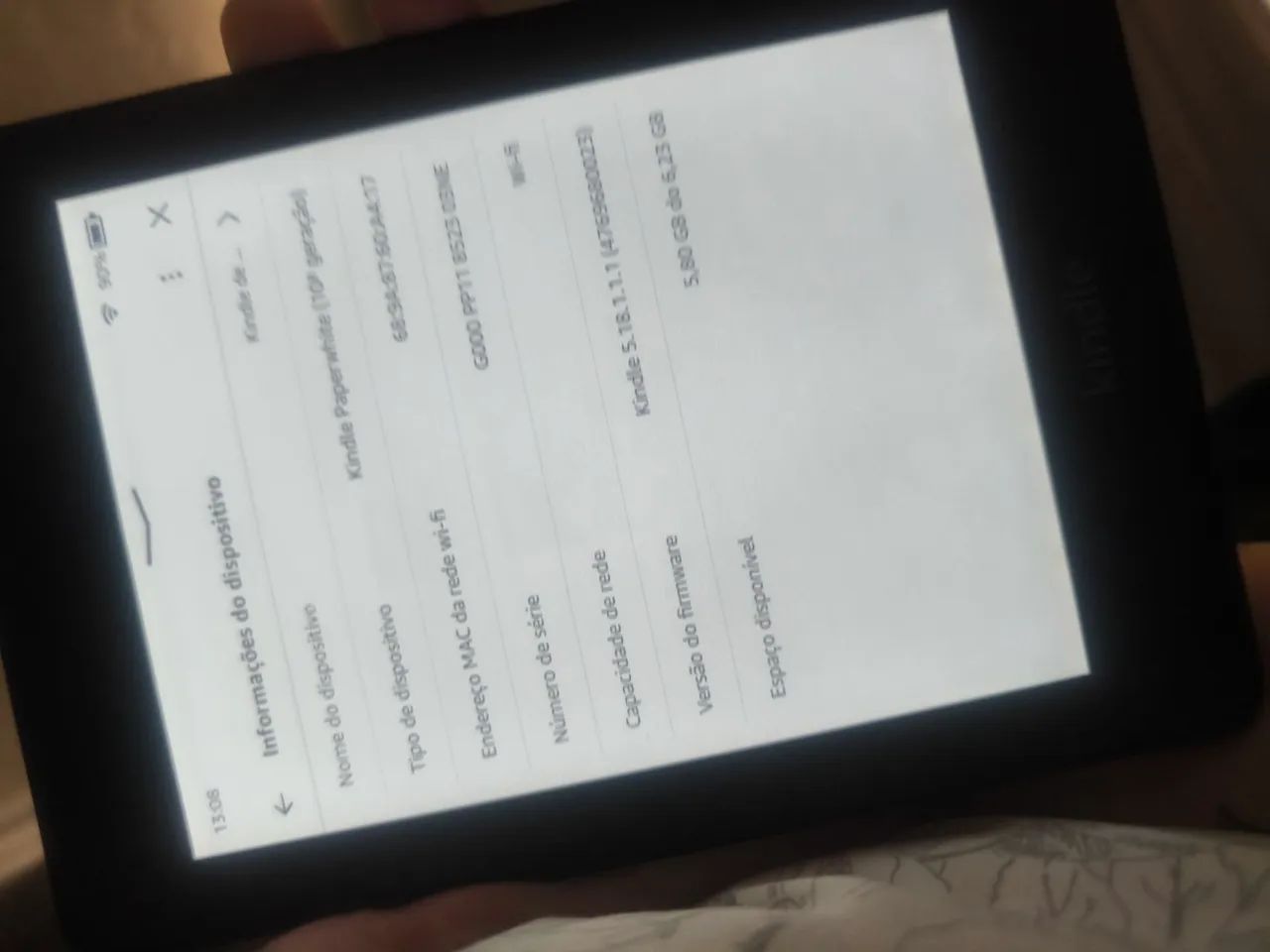 KINDLE PAPERWHITE GERAÇÃO 10 - Foto 4