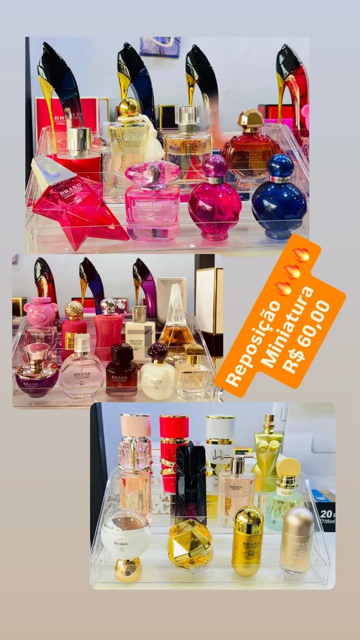 Perfume miniatura 25 ml Brand e outros  - Foto 5