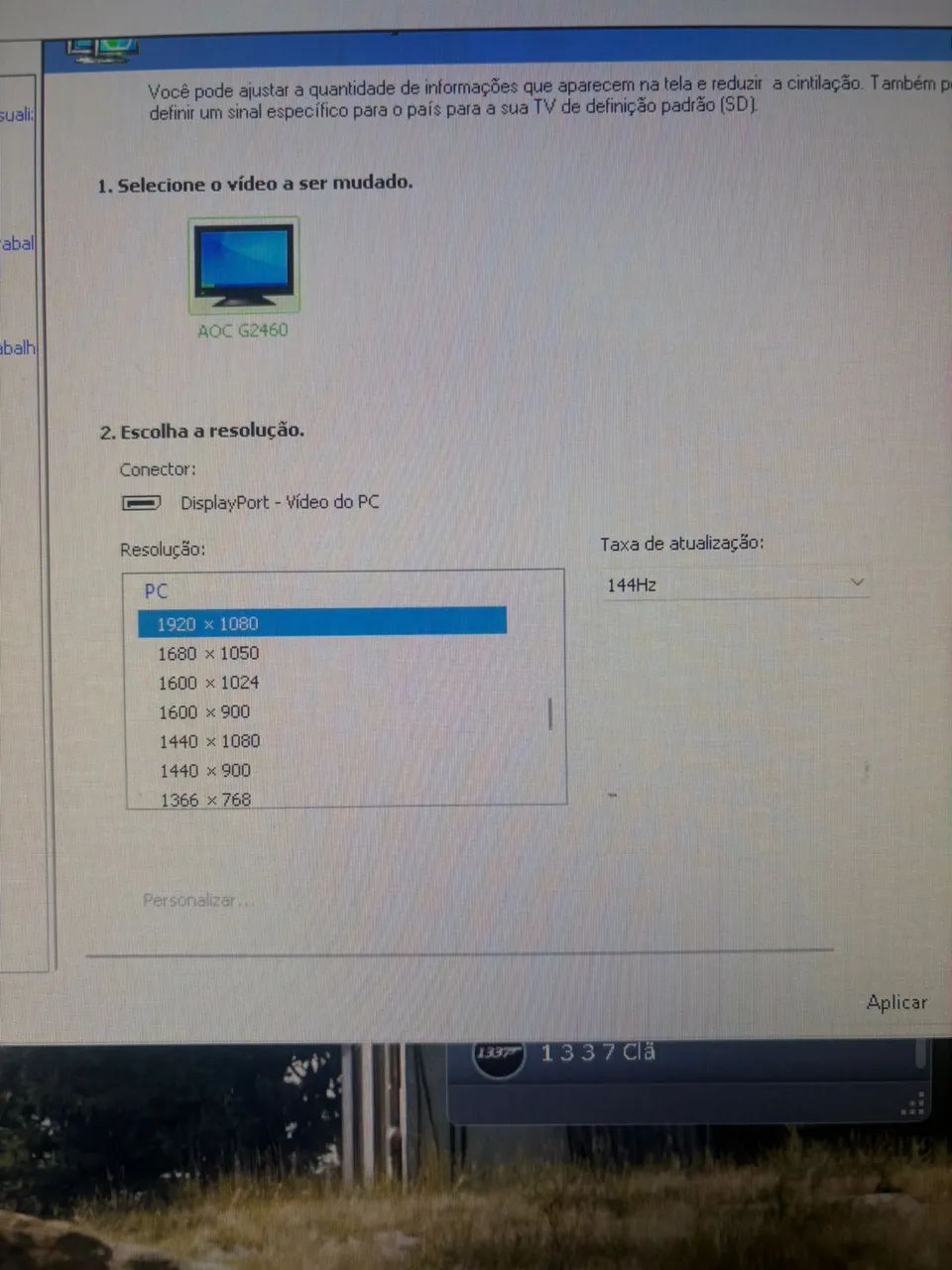 Monitor Gamer AOC 144hz (G2460 24 polegadas) - Foto 4